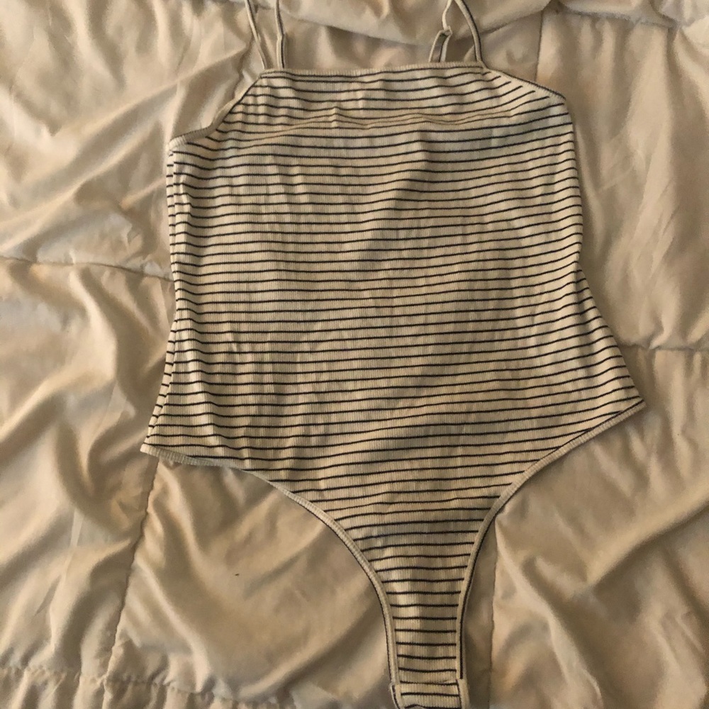 Stripped bodysuit